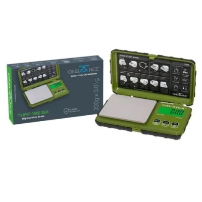 Image of TUF 200 GN ON BALANCE TUFF WEIGH POCKET SCALE GREEN 200G X 0.01G