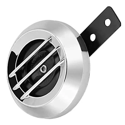 Image of Fydun Horn Motorcycle Electric Loud Universal Siren 12V 110DB Waterproof Round Speaker