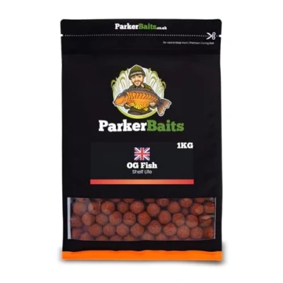Image of ParkerBaits OG Fish Shelf Life Boilies 1kg (18 mm)