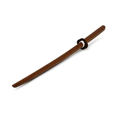 Image of Playwell Martial Arts Deluxe Childrens Wooden Bokken Red Oak 33&quot;