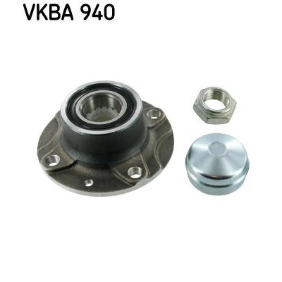 Image of 4399856, 5948422, 7599461, 7603485 Wheel bearing kit SKF VKBA 940 FIAT: Panda I Hatchback, Seicento / 600 Hatchback