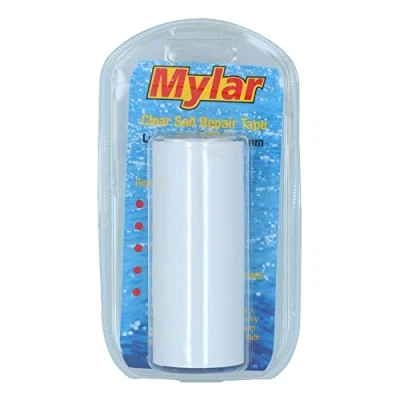 Image of AB Tools 3m Mylar Kevlar Sail Repair Tape 100mm Wide Roll Yacht Dinghy Clear Window