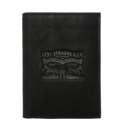 Image of Levi&#039;s Vintage TWO Horse Wallet, Size: One Size, Regular black