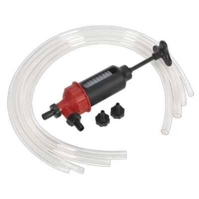 Image of Sealey Transfer Syphon Pump Oil/Petrol/Diesel