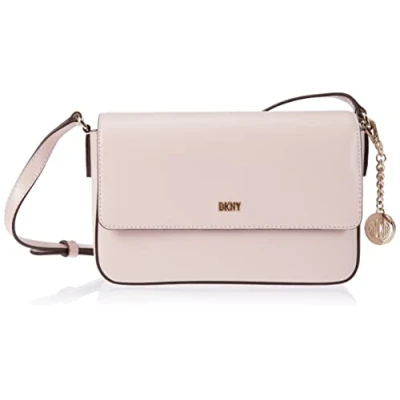 Image of DKNY Women Bryant md Flap Xbody Crossbody, Lotus, Medium