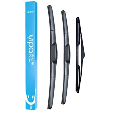 Image of Sportage JUN 2010 to DEC 2016 Windscreen Wiper Blades Set M.O.T. Test Compliant