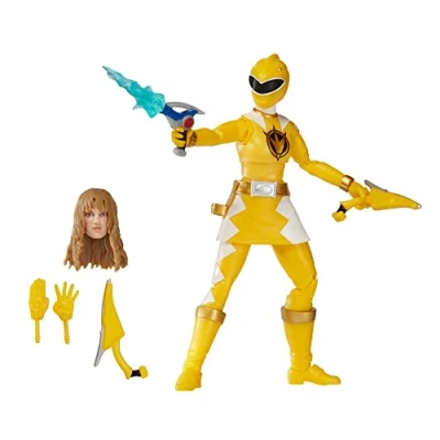 Image of Power Rangers Lightning Collection Action Figure Dino Thunder Yellow Ranger