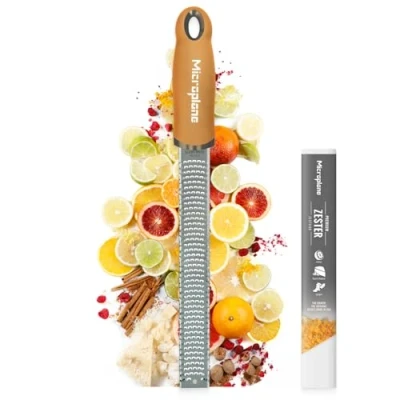 Image of Microplane Grater Premium Classic Fine Mustard Yellow