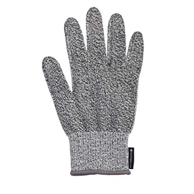 Image of MasterClass Cut Resistant Kitchen Safety Glove for Food Preparation, Grey, One Size Fits Most