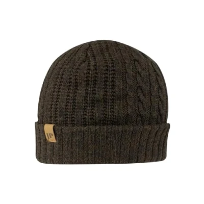 Image of JACK PYKE Merino Wool Beanie Hat Brown