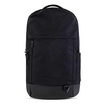 Image of Hurley Unisex&#039;s Hrla Explorer Backpack, Black, Dimensiones: 20 H x 12 W 7 D