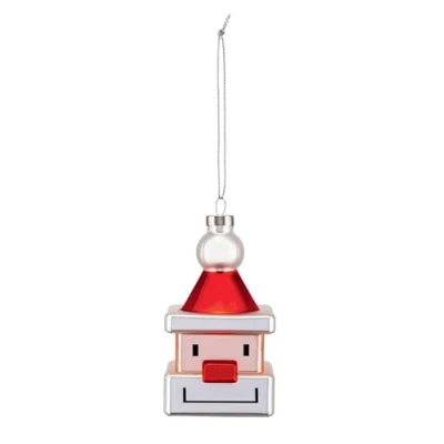 Image of Alessi Bauble Le Palle Quadrate Santa Cube GJ02/1 by Marcello Jori