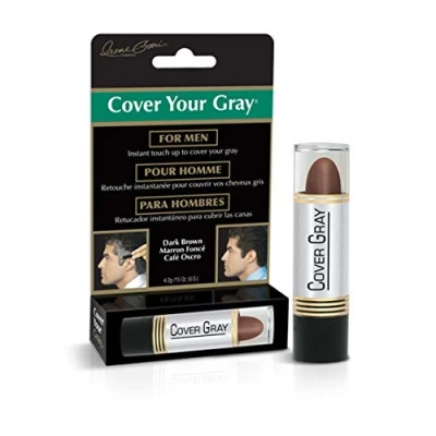 Image of Cover Your Gray Lipstick, Men Dark Brown
