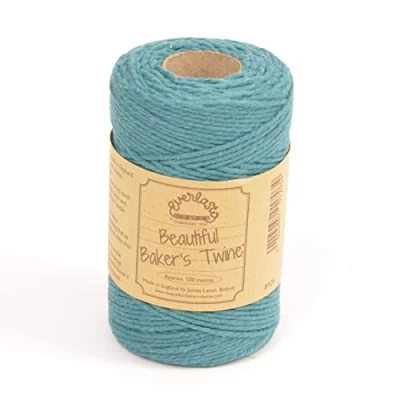 Image of 100m Everlasto &#039;Solid&#039; Beautiful Baker&#039;s Cotton Craft Twine (2mm Approx) (Eton Blue)
