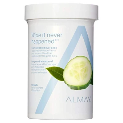 Image of Almay Eye Makeup Remover Pads, Longwear &amp; Waterproof 120 pads