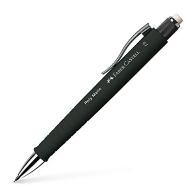 Image of Faber Castell Poly Matic 0.7mm Mechanical Pencil Black