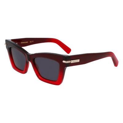 Image of Sunglasses Ferragamo Sf2031s col. 615 Donna Squadrata Rosso