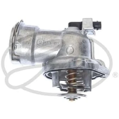 Image of 6422000415, A6422000415 Engine thermostat GATES TH54187G1 87C with gaskets/seals housing MERCEDES BENZ: C Class Saloon, E Saloon