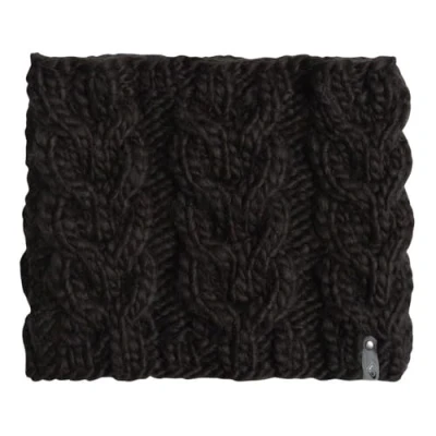 Image of Roxy Womens Winter Chunky Collar Scarf Neck Warmer Snood Organic True Black
