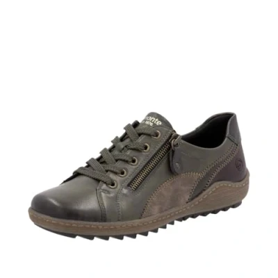Image of Remonte Women&#039;s R1439 Lace up, Green, 6 UK