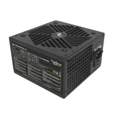 Image of Tecnoware Power Systems ATX Supply 400W Hyper Stream Bronze Supports NVIDIA GeForce GTX &amp; RTX Quiet 4.7 Inch Fan PCI E, CPU 4+4, SATA, Molex Connectors, Eco Friendly Packaging,