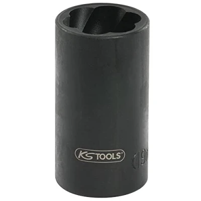 Image of KS Tools 913.1466 1/2&quot; Spiral profile impact socket, 15mm
