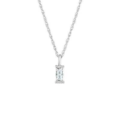 Image of Elli Women Silver 925 Sterling Anchor Infinity Cross Necklace of Length 45cm