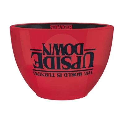 Image of Pyramid International Stranger Things Mug (Logo Design) Large Ceramic Huggy in Presentation Gift Box Official Merchandise, Red, Black