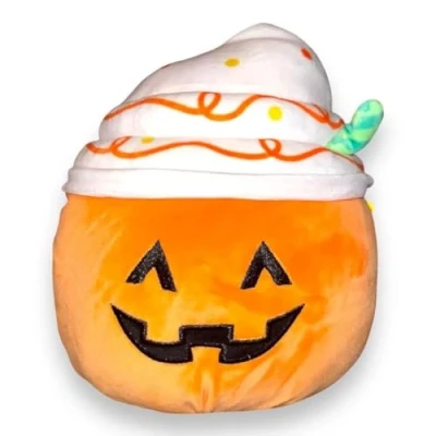 Image of Squishmallows 5&quot; Lester The Pumpkin Latte