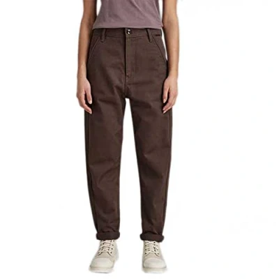 Image of G STAR RAW Women&#039;s Boyfriend Tapered Chino, Brown (coffee bean D20070 C900 D311), 28