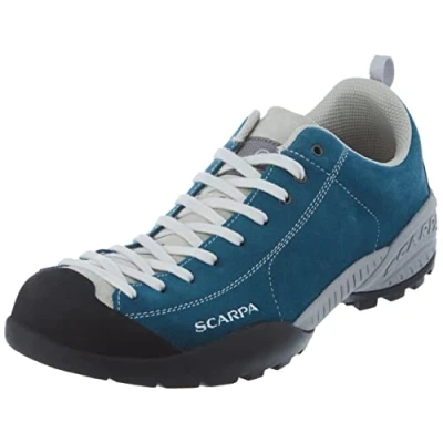 Image of Scarpa Mojito Hiking shoes, Size: 7.5, Lakeblue Suede