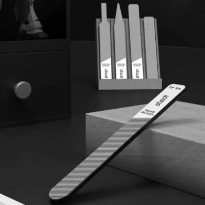 Image of stedi Hobby Model Polishing Tools 4 PCS, Ultimate Precision Files #10000 Grit Glass Mirror Grinding for Plastic Gundam Models, Wood, Resin Base Parts.