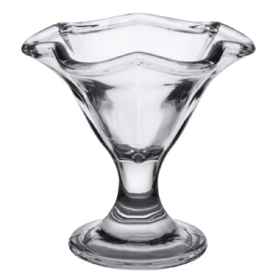 Image of Olympia CC906 Traditional Dessert Glass Large. Dimensions: 135(h)mm. Capacity: 185ml (6.5oz). Box quantity: 6.