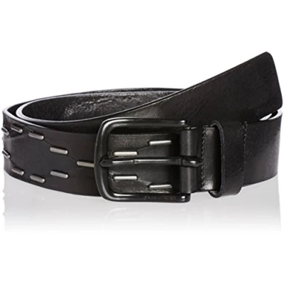 Image of Diesel B NIGHT Belt Men&#039;s Genuine Leather Black (Black, 85 cm)