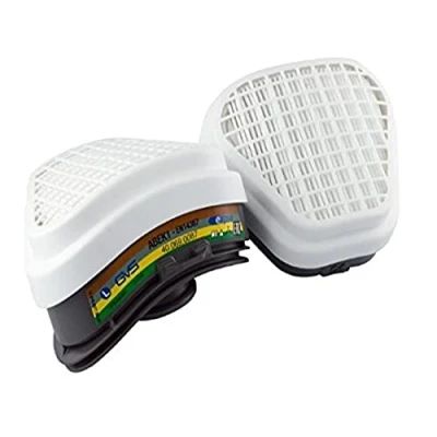 Image of GVS SPR492 Pair of ABEK1P3 Replacement Filters for Multiple Gases, Vapours and Dust