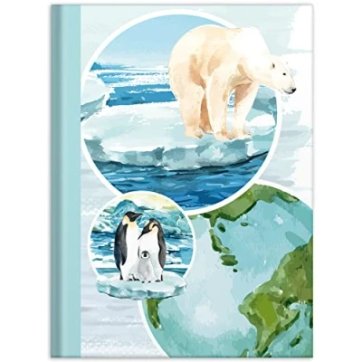 Image of RNK VERLAG 46787 Planet Notebook DIN A4 Blank with 96 Sheets 70 g/m² Pack of 1