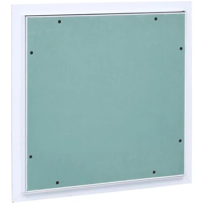 Image of vidaXL Access Panel with Aluminium Frame and Plasterboard 200x200 mm