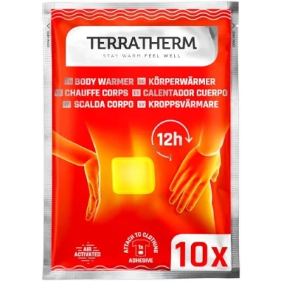 Image of Heat Patch Back, Neck and Shoulders 12h Soothing deep Heat, Back Warmer Body self Adhesive air Activated 10 Pieces
