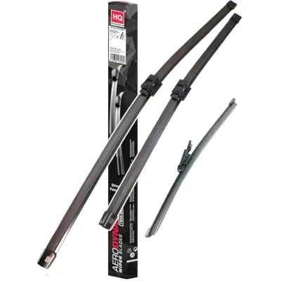 Image of HQ AUTOMOTIVE Windscreen Wiper Blades 3pcs kit Fits: MERCEDES B Class W247 2018 onwards model: ADM91 621HQ4A13