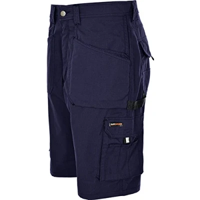 Image of Mens Tuff Stuff Work Shorts Heavy Duty Half Pants Summer Short (44, Navy)