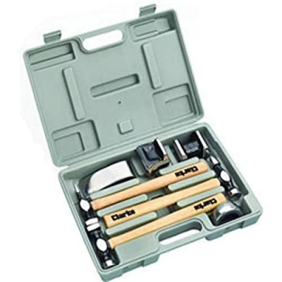 Image of Clarke CPB7CH 7pc Panel Beating Set With Hickory Shafts