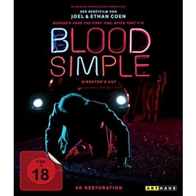 Image of MCDORMAND,FRANCES/GETZ,JOHN BLOOD SIMPLE/DIRECTORS CUT/SPECIAL EDITION (1 BLU RAY)