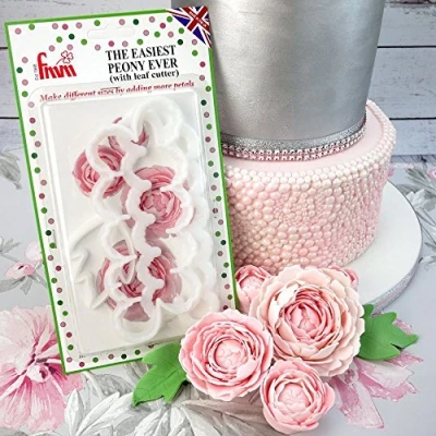 Image of FMM Easiest Peony &amp; Leaf Cutter 3 Set