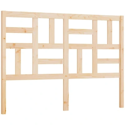 Image of vidaXL Bed Headboard 156x4x104 cm Solid Wood Pine