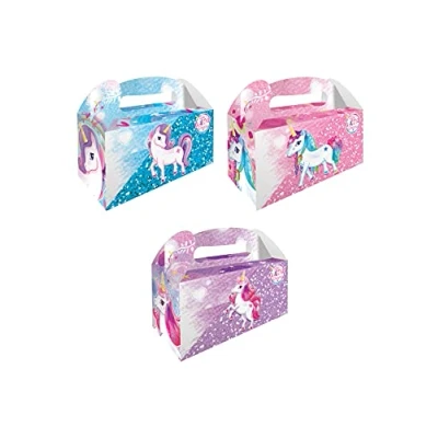 Image of HENBRANDT 12 x Unicorn Lunch Boxes (Large)
