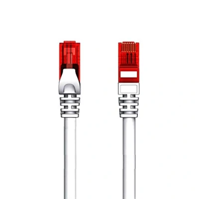 Image of Welly Enjoy WY40157 Patch Network Cable Category 6 U/UTP Ethernet Gigabit LAN RJ45 Length 7 m PVC CU AWG 26/7 Grey