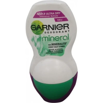 Image of Garnier Mineral UltraDry Roll On Deodorant 50 ml