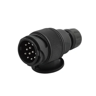 Image of HELLA 8JA 005 951 001 Plug 12V 13 pin connector Plug: Screw Contact
