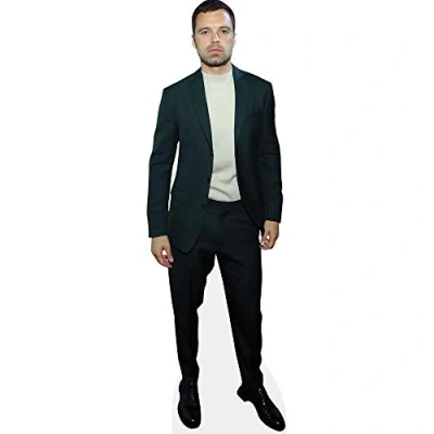 Image of Sebastian Stan (Black Suit) Mini Size Cutout