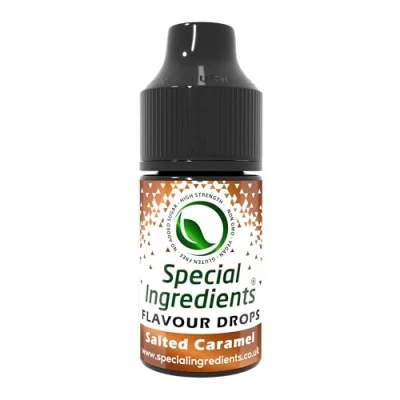 Image of Salted Caramel Flavour Drop 500ml Highly Concentrated Versatile Food Flavouring Vegan, Non GMO, Gluten Free